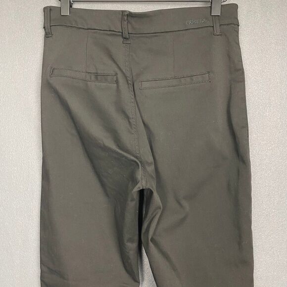 Express Pants 6R Super High Rise Slim Slacks Office Slimming Skinny High Waist - Picture 4 of 12
